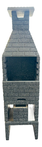Churrasqueira Pre Moldada Modelo Baby 0,45x0,35x1,70m Zn Sp