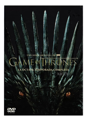 Game Of Thrones Octava Temporada 8 Ocho Dvd