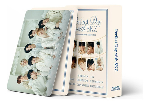 55 Photocards Stray Kids - Season Greeting 2024 Perfect Day