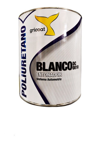 Pintura Automotriz Blanco Brillo Directo Gricoat 1/16