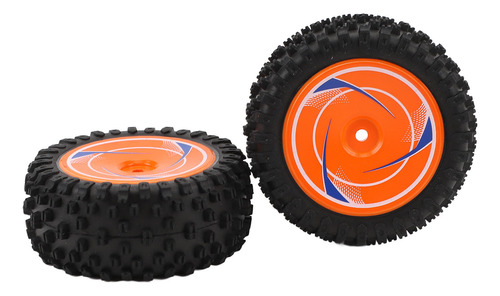 Rc Car Tires 2pcs Rear 75mm Rubber Remote Control Wheels