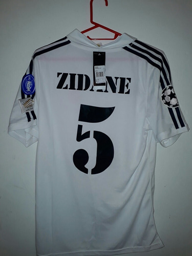 Camiseta Real Madrid Los Galacticos Zidane 2002