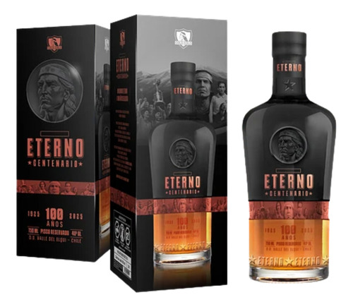 Pisco Eterno Centenario 40 - Reservado Envejecido 700ml