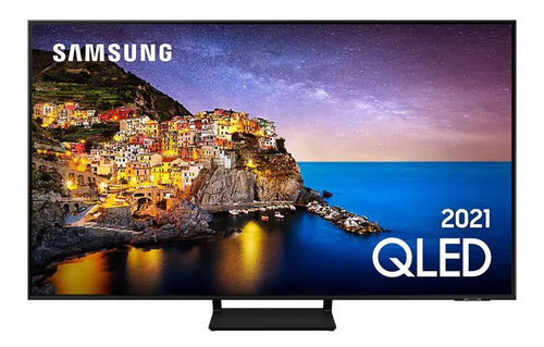 Imagem 1 de 8 de Smart Tv Samsung 65  Qled 4k Q70a Design Slim Modo Game