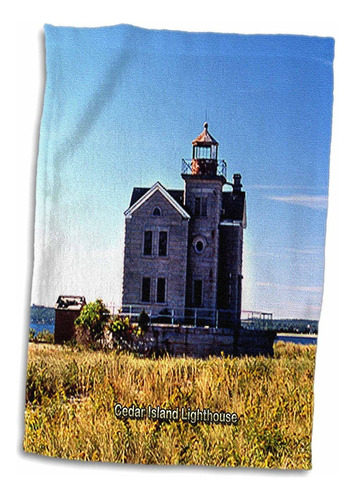 3d Rose Island Lighthouse En Cedar Point County Park Tw...