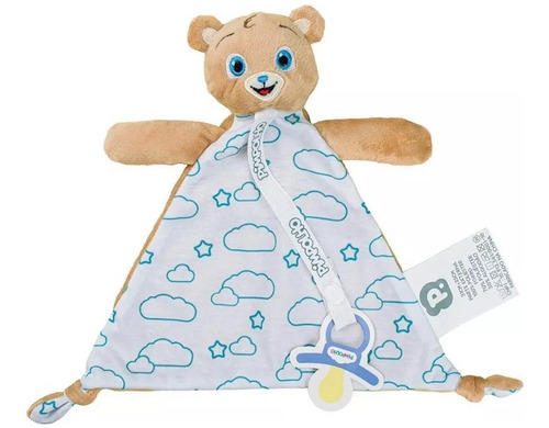 Naninha Menino Menina Prendedor Chupeta Bichinho Pimpolho Cor Urso