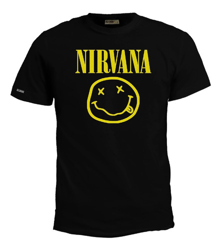 Camisetas Nirvana Estampadas Rock Alternativo Original Eco