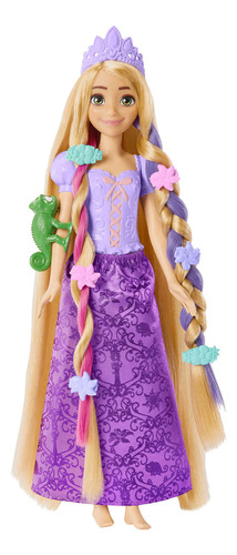 Muñeca Princesa Rapunzel Cabello De Cuento De Hadas Disney