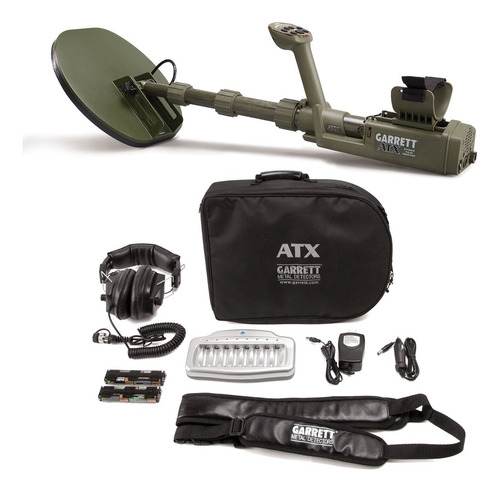 Detector De Metal Garrett Atx Submersível 3m Ajustável (usad