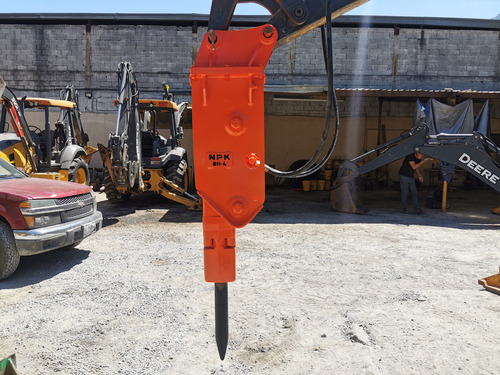 Martillo Hidráulico Npk Gh-4 Para Retroexcavadora