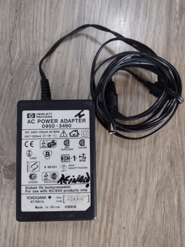 Fonte Hp Impressora Ac Power Adapter 0950-3490 Em Bom Estado (Usado)