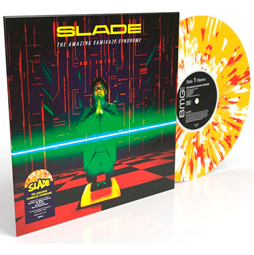 Slade The Amazing Kamikaze Syndrome Yellow/red Vinyl Lp