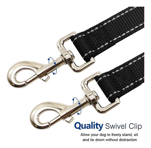 Correa De Nailon Para Perro De 6 Pies, Resistente De 1 Pulga