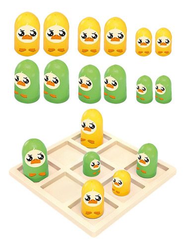 Juego Tic Tac Toe, Juego De Damas, Regalos Únicos Pato