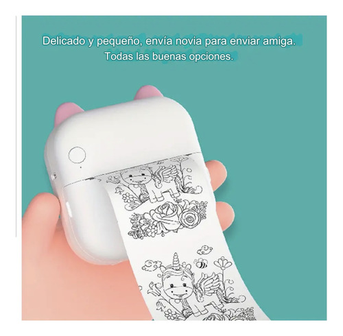 Mini Impresora Termica Gatito As337 Talega