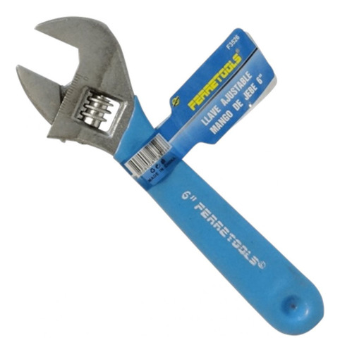Llave Ajustable Francesa Mango De Jebe 6 Pulgadas