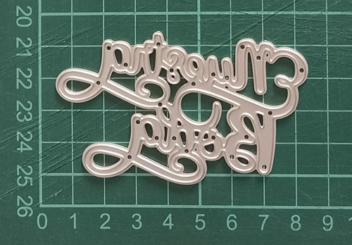 Troquel Die Para Sizzix Big Shot Cuttelbug Boda