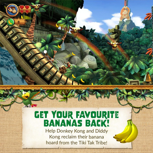 Donkey Kong Country Returns Hd Nintendo Switch Físico