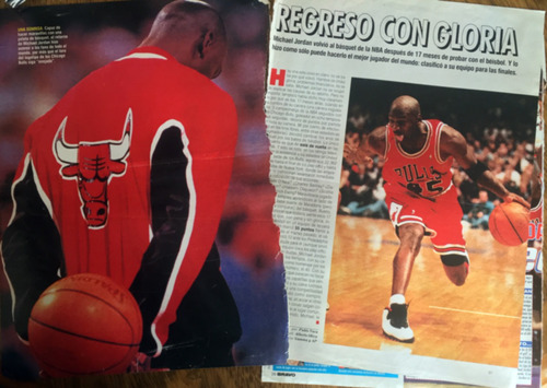 Michael Jordan Colección Notas Revistas Diarios 1996 - 2000