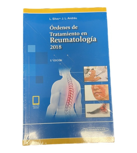 Órdenes De Tratamiento En Reumatología 2018 5a Edición