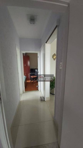 Imagem 13 de 19 de Apartamento Com 2 Dormitórios, 1 Suíte, Dependência Completa, À Venda, 111 M² Por R$ 497.000 - Embaré - Santos/sp - Ap2918