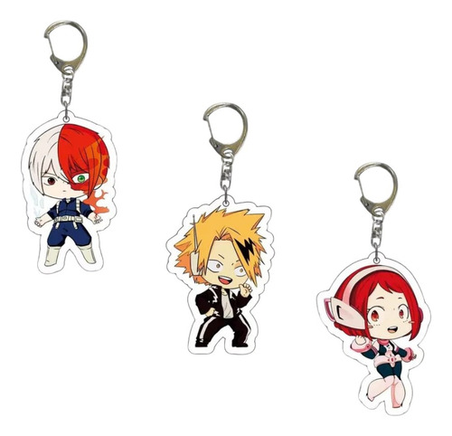 Llaveros My Hero Academia Set 20 Anime Coleccionables