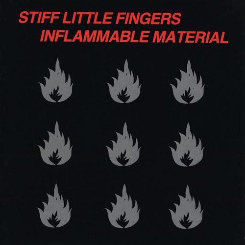 Vinilo: Stiff Little Fingers Inflammable Material Black Colo