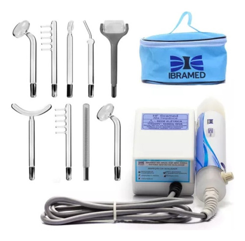 Equipo De Alta Frecuencia Kit/con Electrodos Ibramed