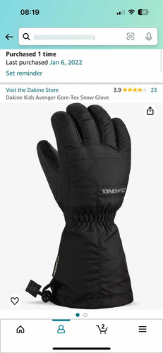 Dakine Avenger Gore Tex Kids Glove (guante Nieve Niños)