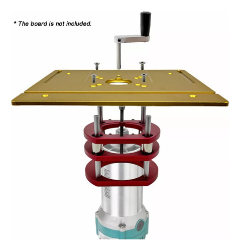 Soporte De Enrutador De Mesa Elevadora De Aluminio J Para
