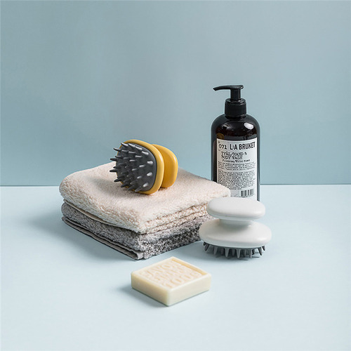 Cepillo Masajeador Para Cabello Y Cuero Cabelludo, Silicona