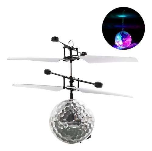 Rc Vuelo Bola Abejón Helicóptero Bola Shinning Led Iluminaci