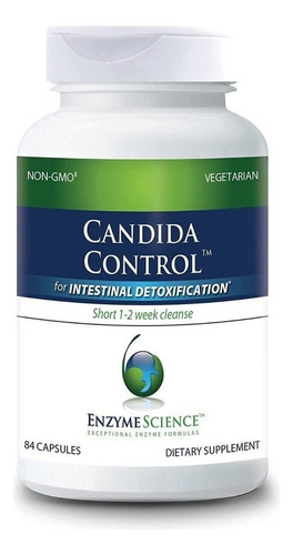 Control De Candida, 84 Caps, Enzyme Science,