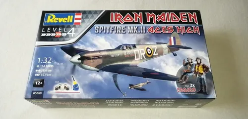 Iron Maiden Avión Aces High Spitfire Mk.v, Revell 1/32