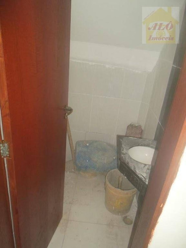 Imagem 4 de 13 de Sobrado À Venda, 74 M² Por R$ 320.000,00 - Canto Do Forte - Praia Grande/sp - So0363