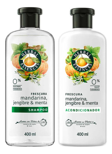 Herbal Essences Frescura Mandarina 400ml Shampoo + Acondicio
