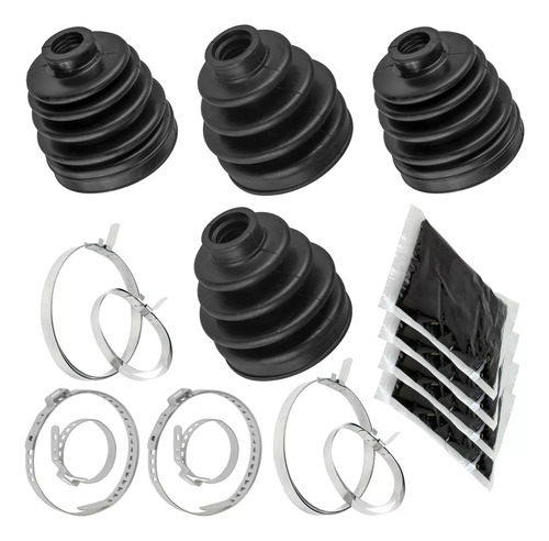 Kit Botas Cubrepolvo Polaris Rzr Xp Turbo / Rzr Xp 4 Turbo