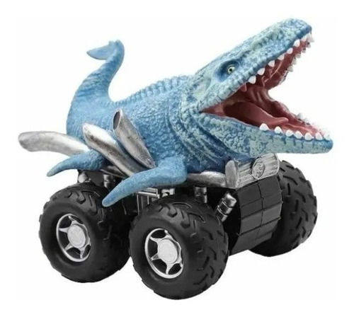 Jurassic World Zoom Rider Auto Vehículo Pull Back Dinosaurio