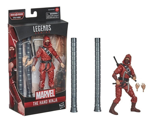 Imagen 3 de 7 de Hasbro Marvel Legends Spider-man Spiderverse The Hand Ninja