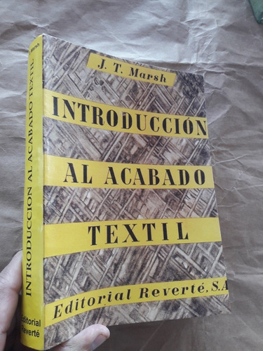 Libro Introduccion Al Acabado Textil Marsh