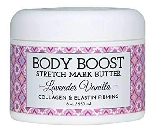 Cuerpo Boost Lavanda Vainilla Stretch Mark Mantequilla 8 oz