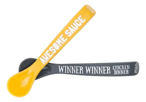 Dos Cucharas De Silicona Para Bebé! Bella Tunno! Winner