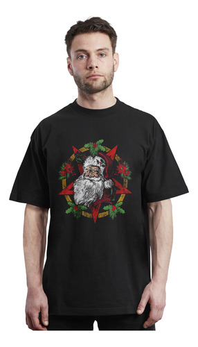 Santa Claus - Pentagram - Navidad - Polera