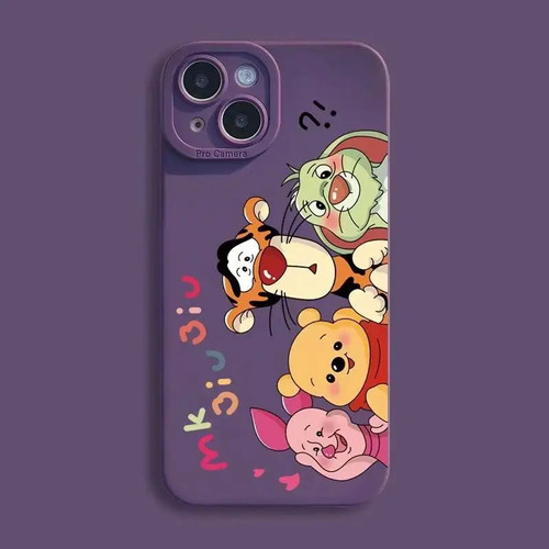 Funda De Teléfono De Lujo Disney Winnie The Pooh For iPhone