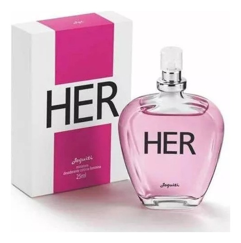 Miniatura Desodorante Colônia Feminina Her, 25ml - Jequiti