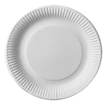 Comprar 100 Platos #4 Ecologicos Biodegradables 20 Cm Diametro