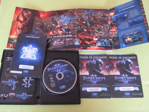 Jogos Ps3 Pc - Fifa / Uefa Euro / Starcraft (Usado)