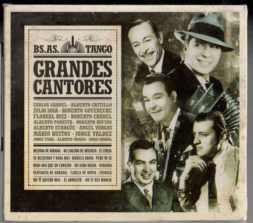 C.d Buenos Aires Tango: Grandes Cantores.