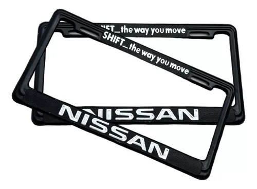 comprar Par Portaplacas Marco De Placa Nissan Altima 2004