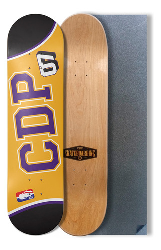 Tabla Skatepro Cdpskateboards Full Guatambù Jersey La + Lija